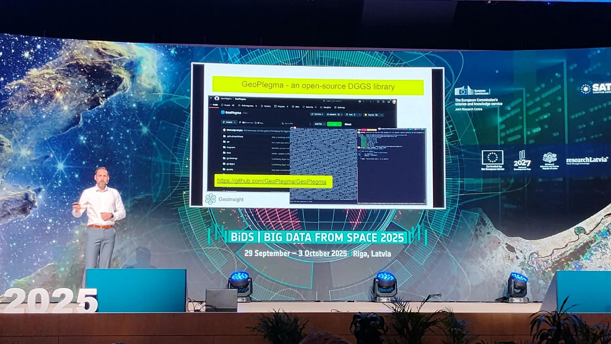 Michael Jendryke at ESA BiDS 25